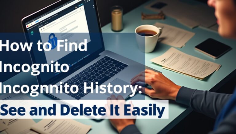 How to Find Incognito History: See and Delete It Easily